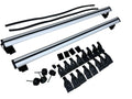 Roof Rack With Lock 120cm Silver